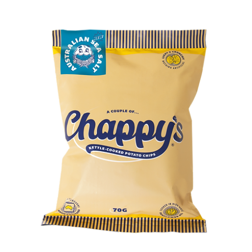 Picture of Chappy's Kettle Potato Chips - Australian Sea Salt | 70g