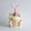 Picture of Animal Beige Spheres Cake