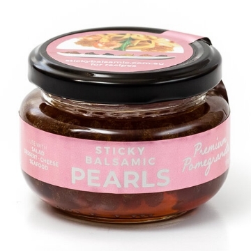 Picture of Sticky Balsamic Premium Pomegranate Pearls | 110g