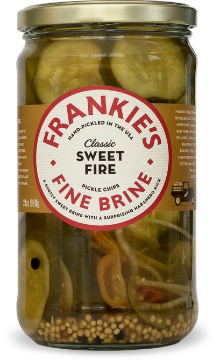 Picture of Frankie's Fine Brine Classic Sweet Fire Pickles | 680g