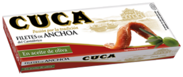 Picture of Cuca Anchovy Fillets in Olive Oil | 48g