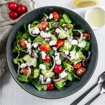 Picture of LaManna Greek Salad with Lemon Dressing