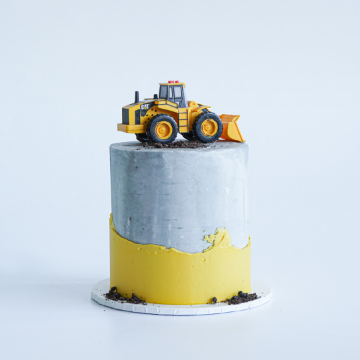 Picture of Concrete Truck Cake