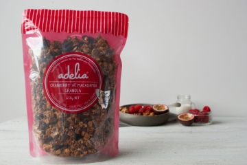 Picture of Adelia Fine Foods Cranberry Macadamia Granola | 650g