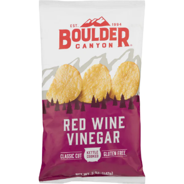 Picture of Boulder Canyon Red Wine Vinegar Chips | 142g