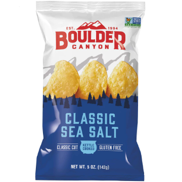 Picture of Boulder Canyon Classic Sea Salt Chips | 142g