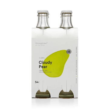Picture of StrangeLove Lo-Cal Cloudy Pear & Cinnamon Multipack | 4 X 300ml