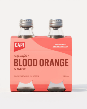 Picture of  Capi Blood Orange & Sage Soda Multipack | 4 x 250ml