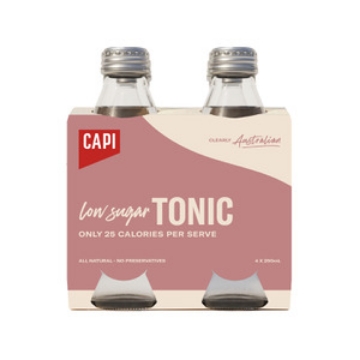 Picture of Capi Low Sugar Tonic Water Multipack | 4 x 250ml