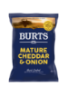 Picture of Burts Hand Cooked Potato Chips | Mature Cheddar & Onion | 150g