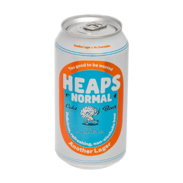 Picture of Heaps Normal Another Lager Non Alcoholic Cans | 4 x 375ml
