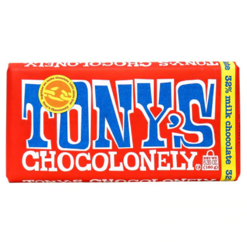 Picture of TONY'S CHOCOLONELY MILK CHOCOLATE 180GM