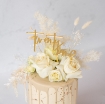 Picture of Buttercream Cake | Floral Beige Drip